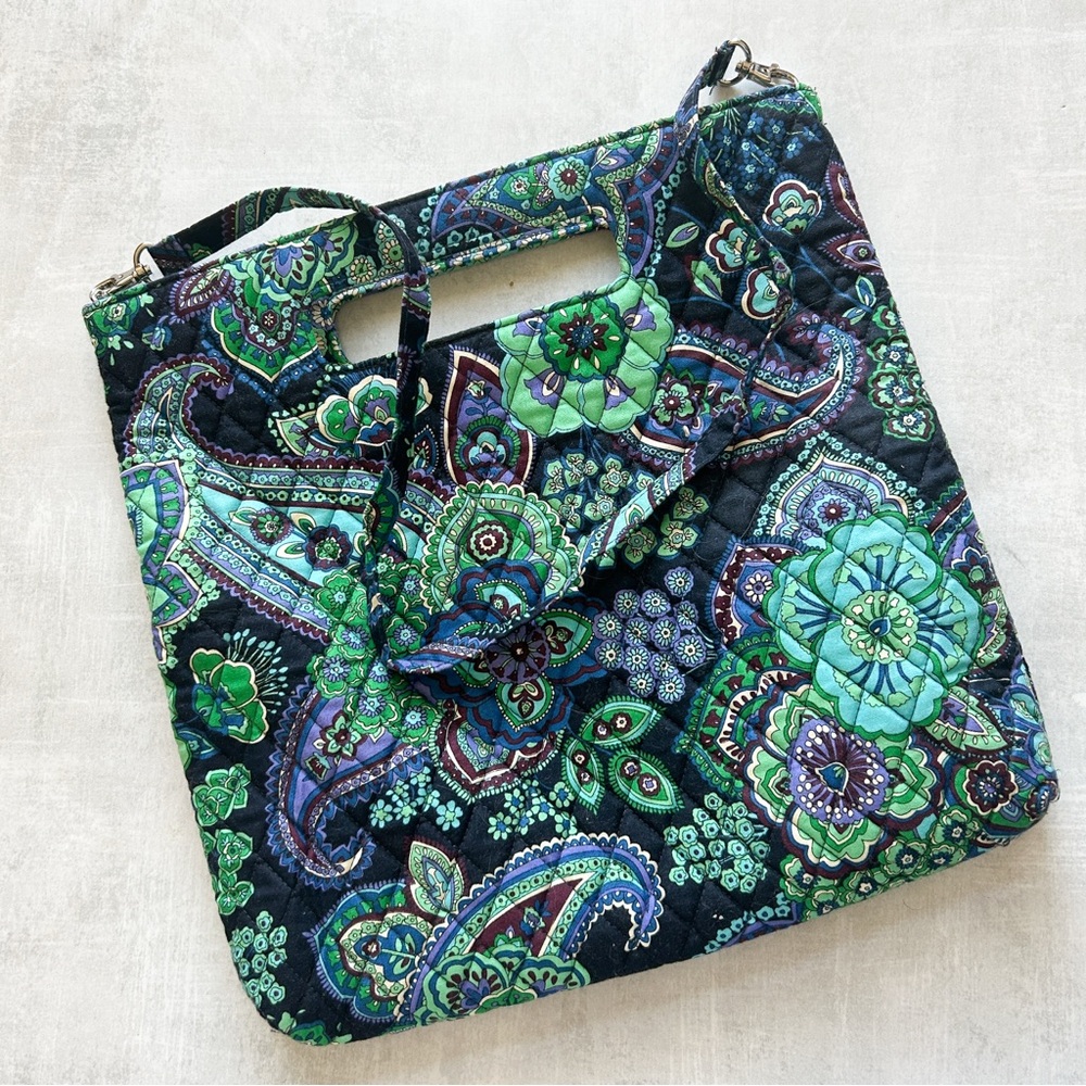 Vera Bradley Blue Rhapsody Crossbody Tote